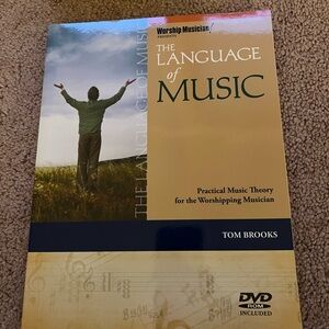 The language of music worship book with CD